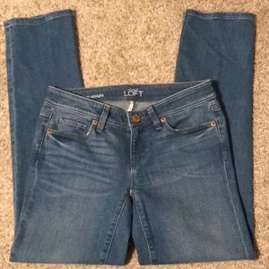 LOFT “Modern Straight” Jeans